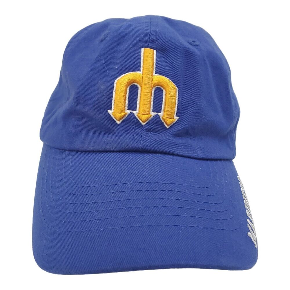 SEATTLE MARINERS Hat Cap Adult Blue Retro Strapback COOPERSTOWN MLB Baseball